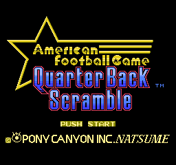 Quarter Back Scramble